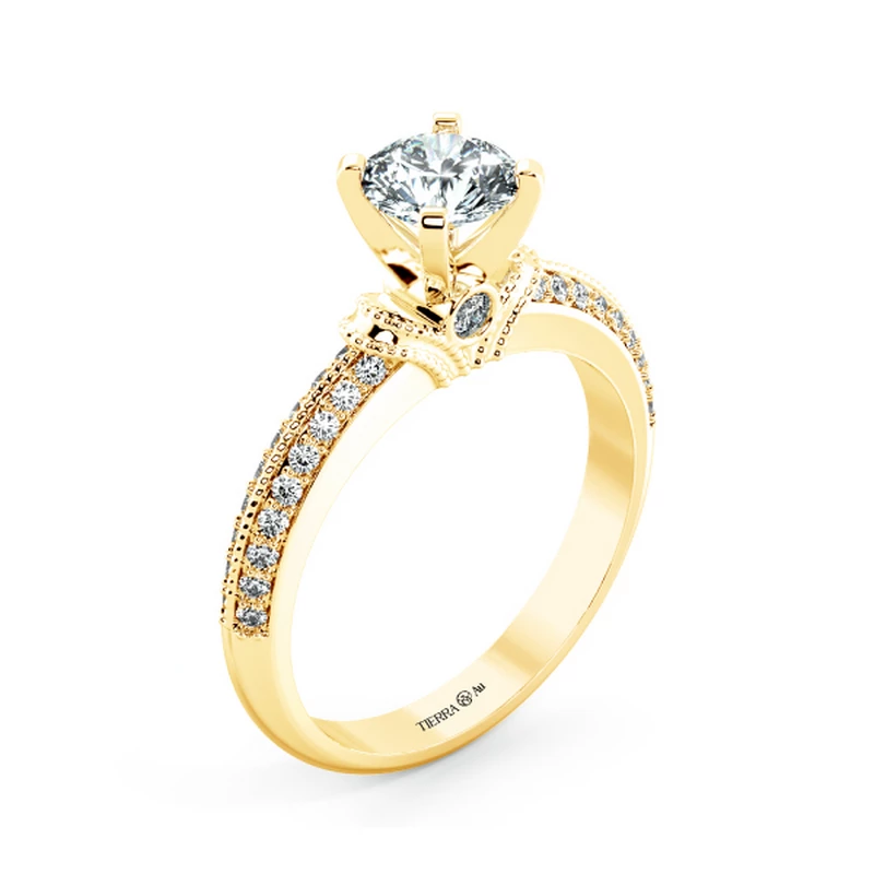 Nhẫn đính hôn Royal design NCH9911 4